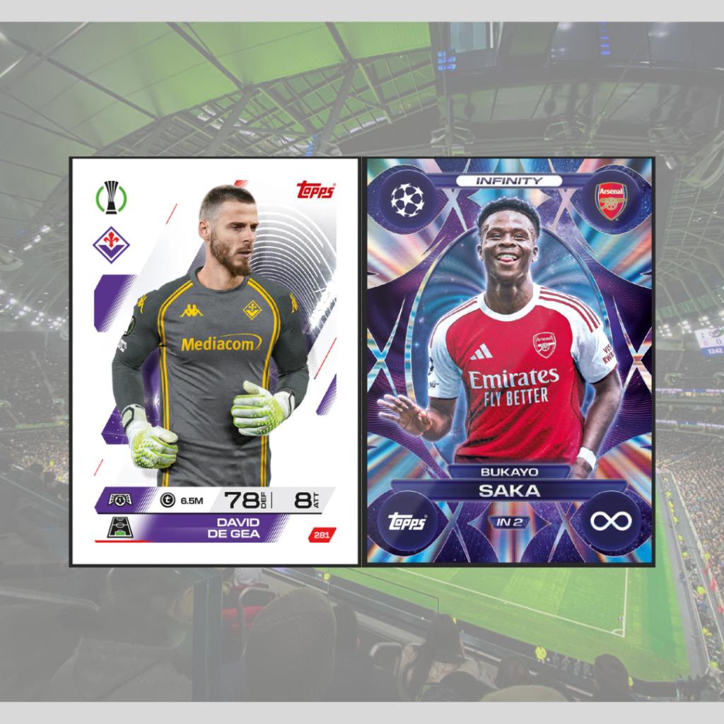[ ยกกล่อง ] พร้อมส่ง!! 2025-26 Topps Match Attax UEFA Champions League Mega Tin (p3) ( 300 กรัม )