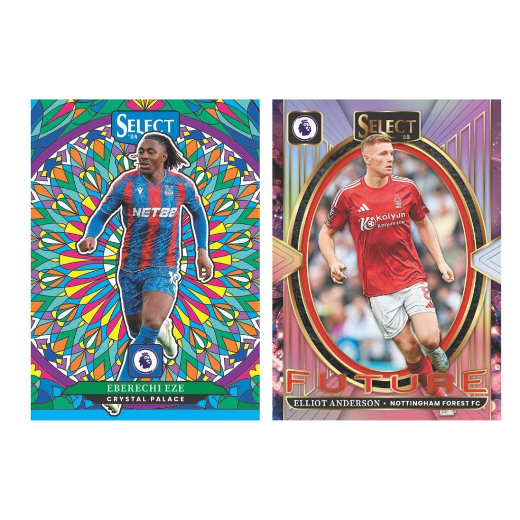 [พร้อมส่ง!] ยกกล่อง การ์ดสะสมฟุตบอล 2024-25 Panini Select Premier League Soccer Mega Box รุ่น (Pink) (p3) (350g)