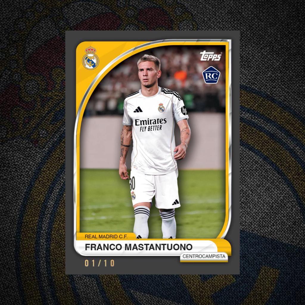 [ ยกกล่อง] พร้อมส่ง!! 2025-26 Topps Collectors Tin : Real Madrid สาวกราชันชุดขาว ห้ามพลาด (p3)