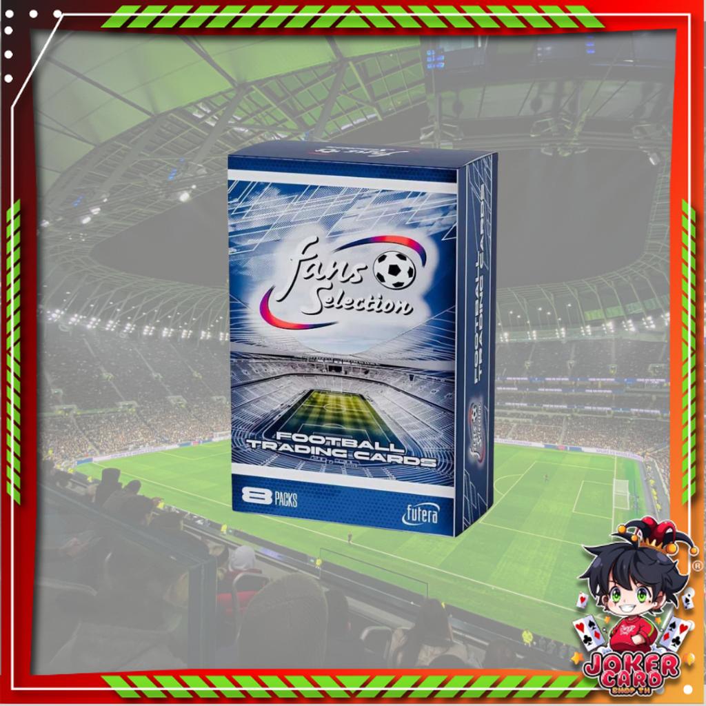 [ ยกกล่อง ] Futera Fans Selection Series 1 World Football : Hobby Box พร้อมส่ง!! (p3) ( 250 กรัม )