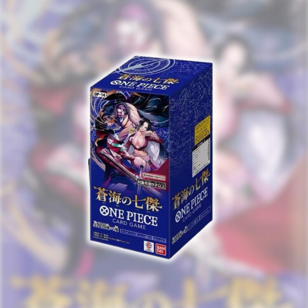 [ พร้อมส่ง! ] แยกซอง การ์ดเกมวันพีซ One Piece Booster Pack (OP14) -The Azure Sea’s Seven- (p3) (108g)
