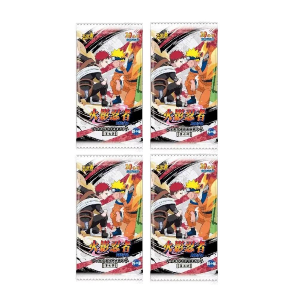 [ แยกซอง ] พร้อมส่ง !!กล่องการ์ดสะสม นารูโตะ นินจาจอมคาถา : Tier 4 Wave 7 Naruto Card Collection Kayou (p4) ( 100 G )