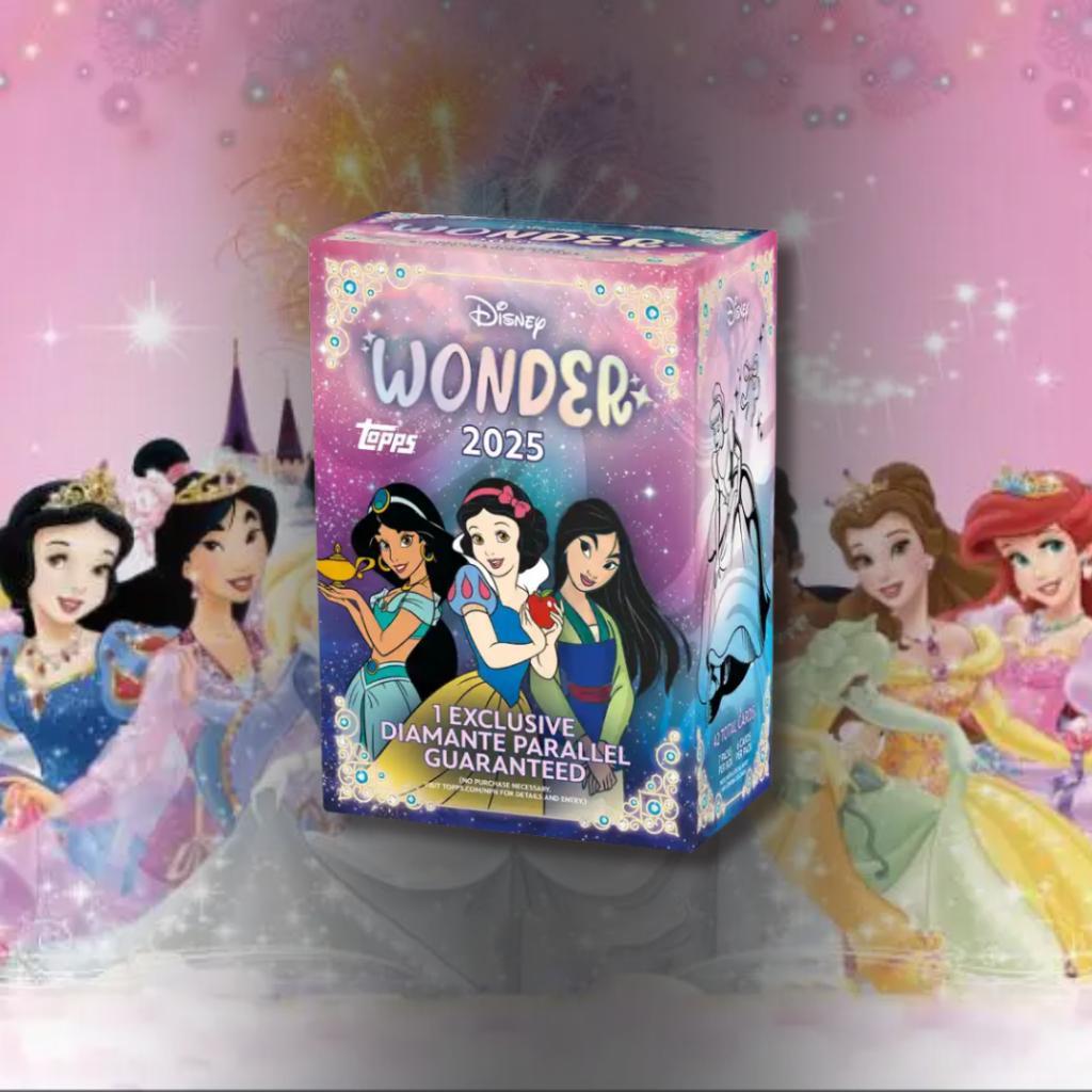 [ แยกซอง ] พร้อมส่ง!! 2025 Topps Disney Wonder Value Box (p0)