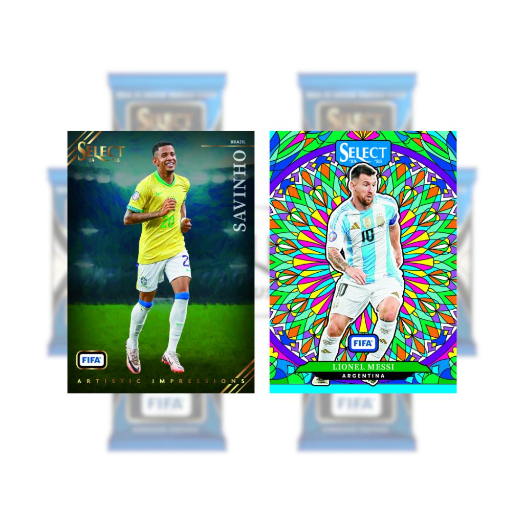 [ พร้อมส่ง! ] การ์ดสะสมฟุตบอล 2024-25 PANINI SELECT FIFA SOCCER BUNDLE BOX (p3)(580g)