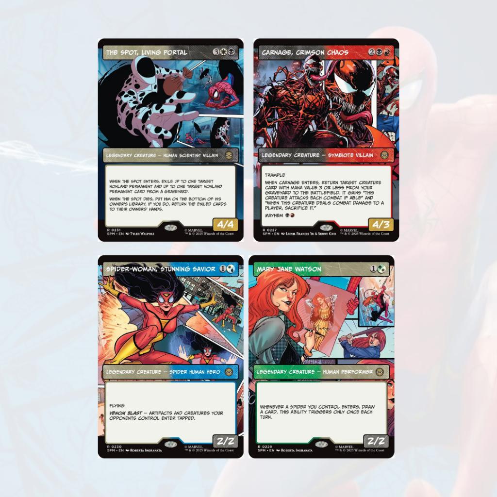 พร้อมส่ง! แยกซอง การ์ดเกม Magic: The Gathering | Marvel's Spider-Man Play Booster (p4)