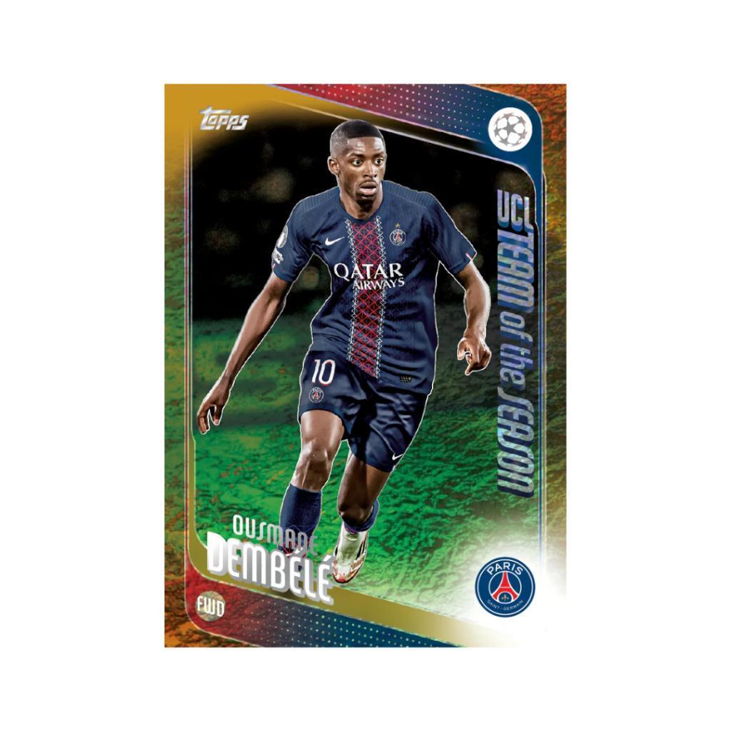[ แยกซอง ] พร้อมส่ง!! 2025-26 Topps UEFA Club Competitions - Value Box (p3)(130g)