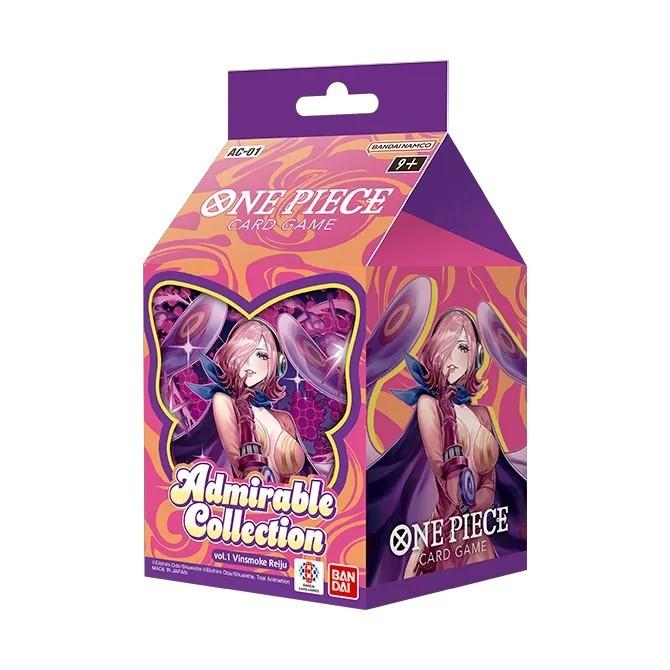 [ ยกกล่อง ] พร้อมส่ง!! ONE PIECE CARD GAME Admirable Collection vol.1 Vinsmoke Reiju [AC-01]  (p3) (330g)