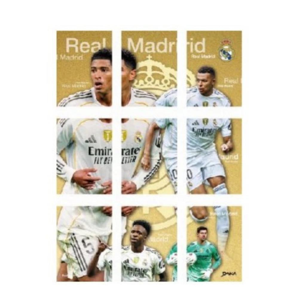[ ยกกล่อง ] พร้อมส่ง!! 25-26 DAKA Top Audience Series 2 Real Madrid Team Set (p3) (160g)