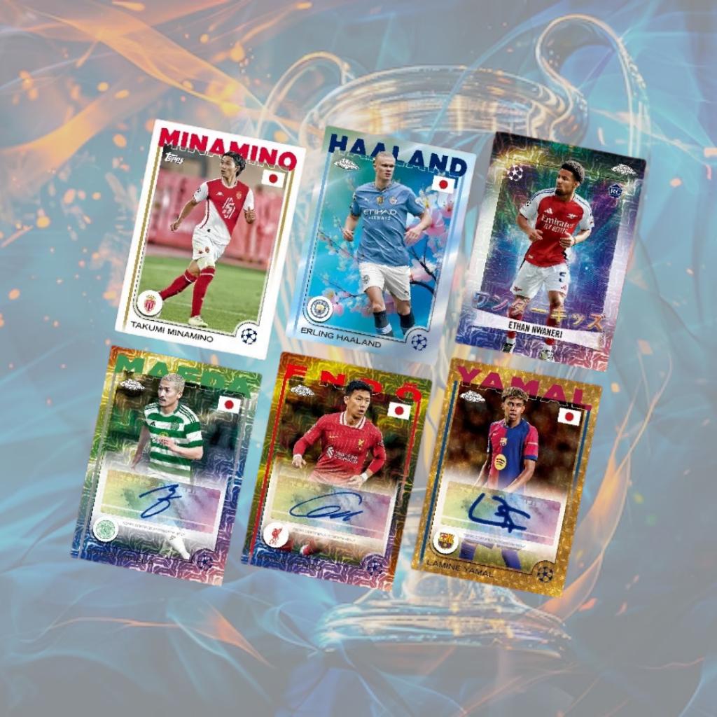 [ แยกซอง ] 2024-25 Topps UEFA Club Competitions Japan Edition พร้อมส่ง!!  (p3)