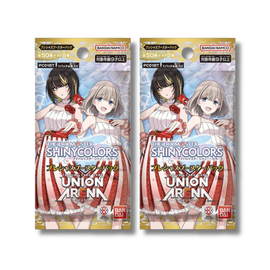 [ แยกซอง ] การ์ดเกม UNION ARENA PRECIOUS BOOSTER PACK THE IDOLM@STER SHINY COLORS [PC01BT] ใหม่ล่าสุด! (p3) (80g)