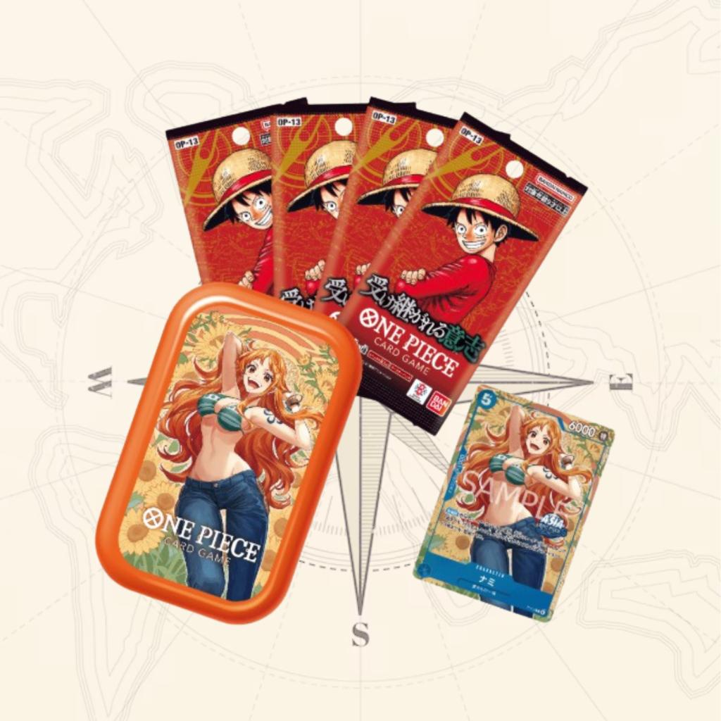 พร้อมส่ง!! กล่องเซ็ต ONE PIECE CARD GAME Mini-tin Pack Set vol.2 (p3) (210g)
