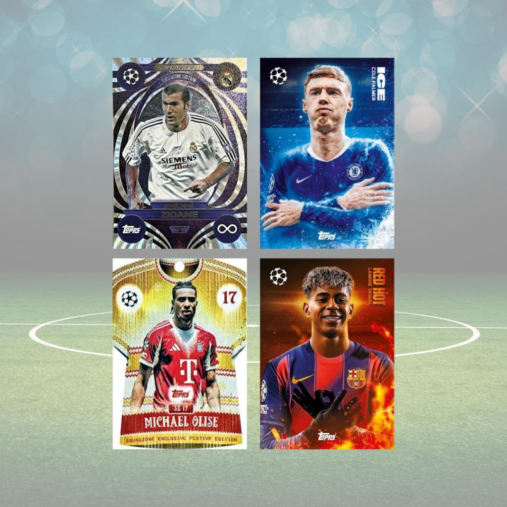 พร้อมส่ง!! แยกซอง การ์ดสะสมฟุตบอล Topps UCC Match Attax 2025/26 (p4)