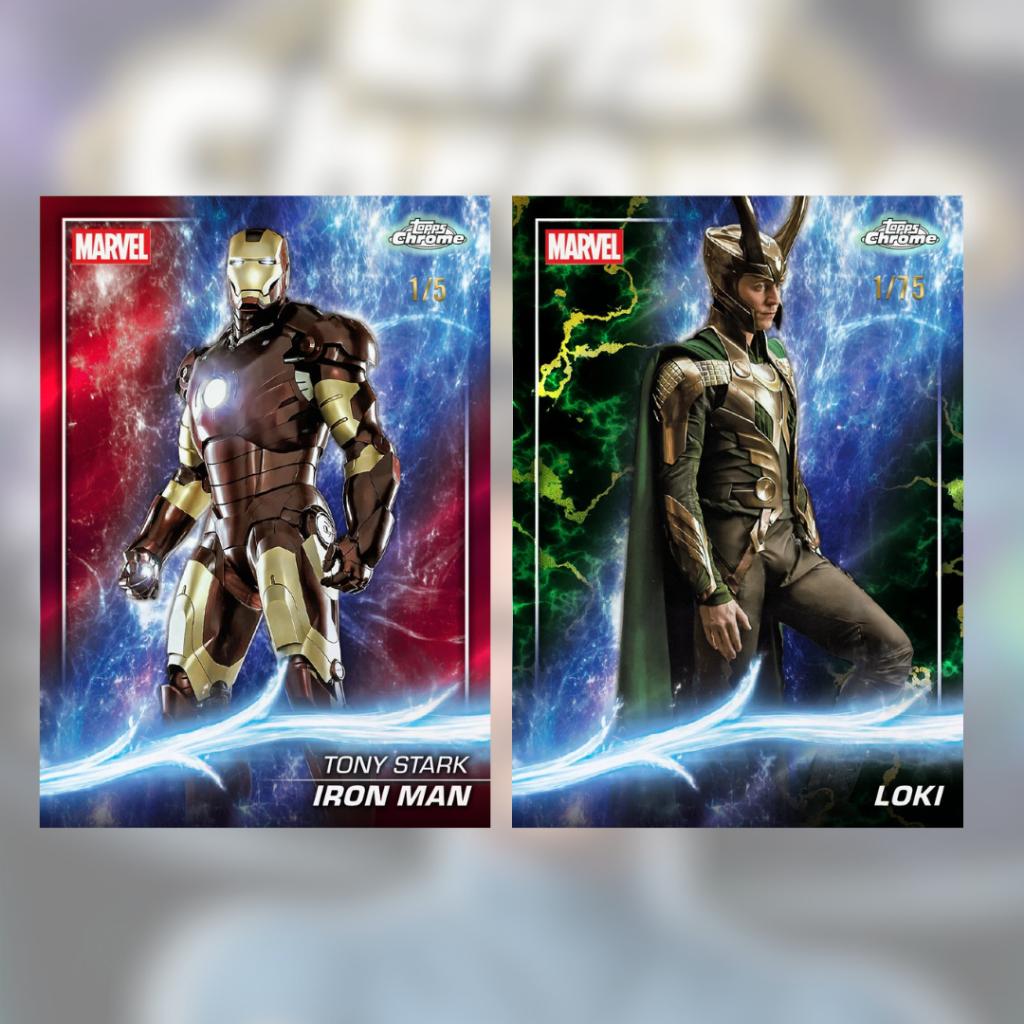 [ ยกกล่อง พร้อมส่ง! ] การ์ดสะสม 2025 Topps Marvel Studios Chrome - Value Box (p3) (205g)