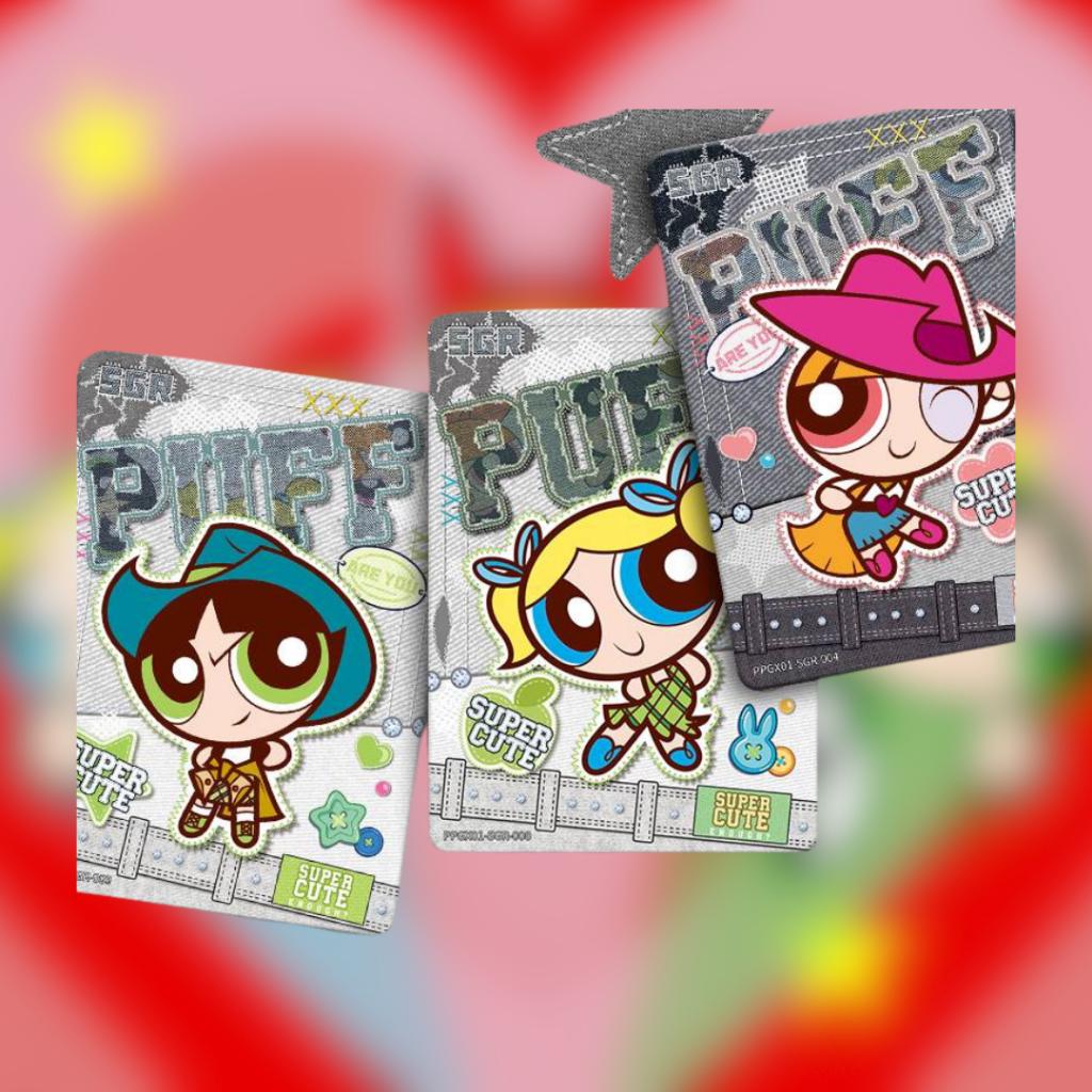 [ แยกซอง ] การ์ดสะสม  Kayou The Powerpuff Girls Collector's Cards พร้อมส่ง!!  (p4)(120g)