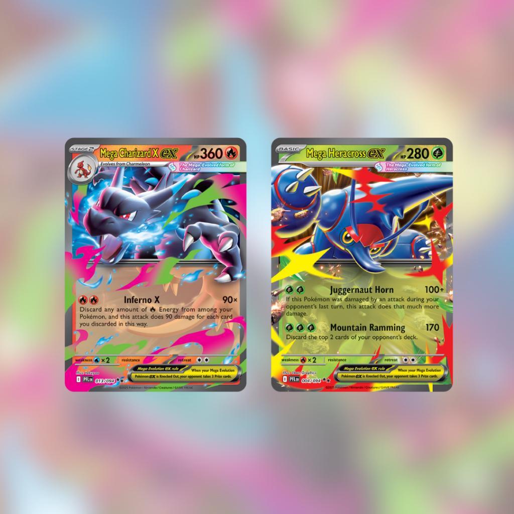 [ พร้อมส่ง! ] แยกซอง การ์ดเกมโปเกมอน Pokémon TCG Mega Evolution – Phantasmal Flames (ENG) (p2)