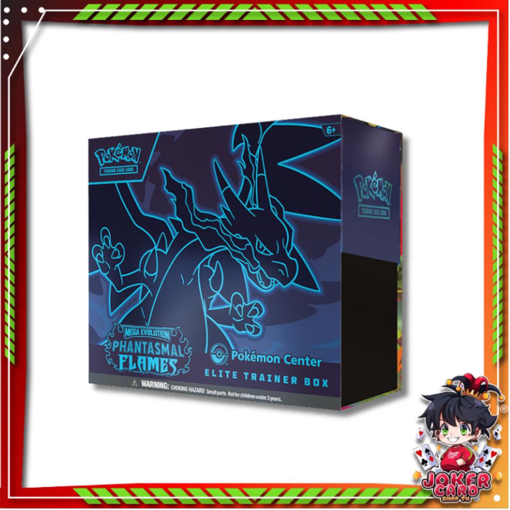 [ ยกกล่อง! ] Pokemon Ver.Eng Mega Evolution Phantasmal Flames Pokémon Center Elite Trainer Box (p3) ( 750g )