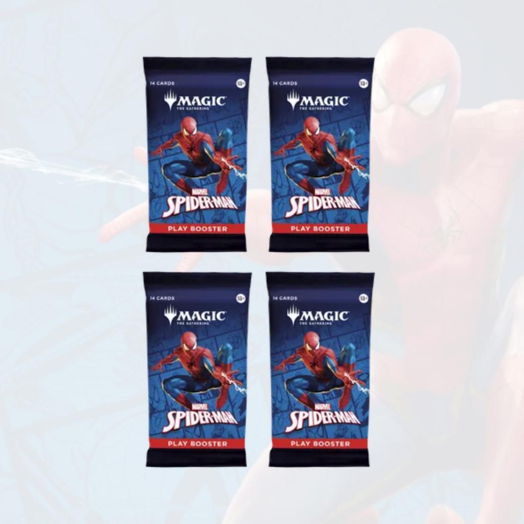 พร้อมส่ง! แยกซอง การ์ดเกม Magic: The Gathering | Marvel's Spider-Man Play Booster (p4)