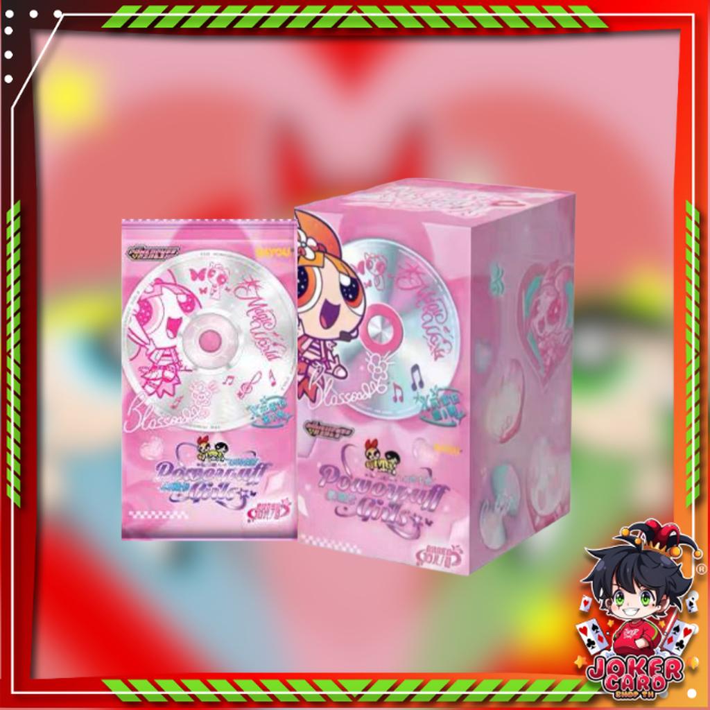 [ ยกกล่อง ] การ์ดสะสม  Kayou The Powerpuff Girls Collector's Cards พร้อมส่ง!!  (p4)(480g)