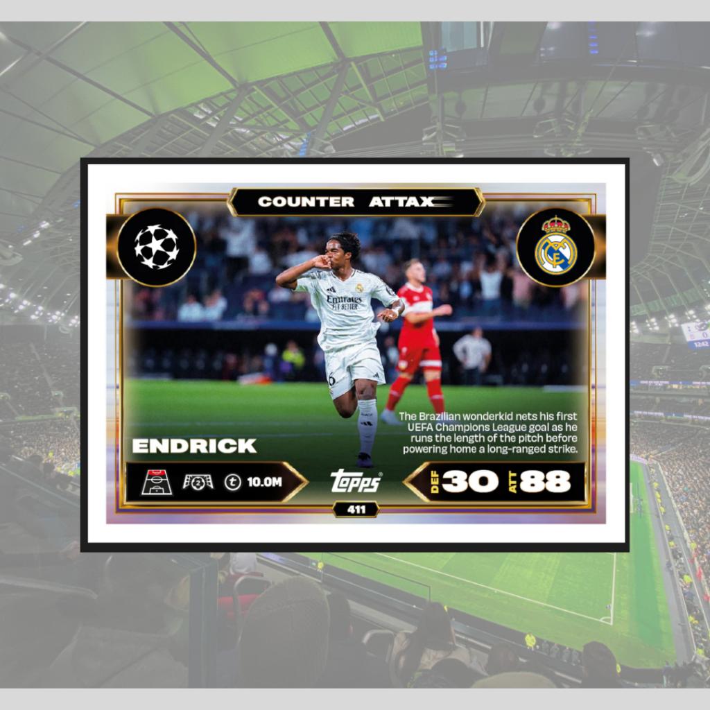 [ ยกกล่อง ] พร้อมส่ง!! 2025-26 Topps Match Attax UEFA Champions League Mega Tin (p3) ( 300 กรัม )
