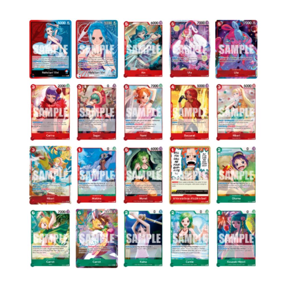 [ ยกกล่อง ] การ์ดเกมวันพีซ ชุดพิเศษ Extra Booster ONE PIECE Heroines Edition [EB03] Bandai  Ver.Eng (p3) (750g)