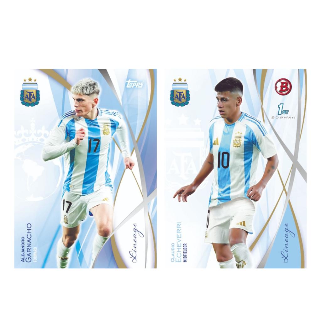 [ ยกกล่อง! ] กล่องการ์ดฟุตบอลพรีเมี่ยม Topps Argentina Lineage 2024   (p3)