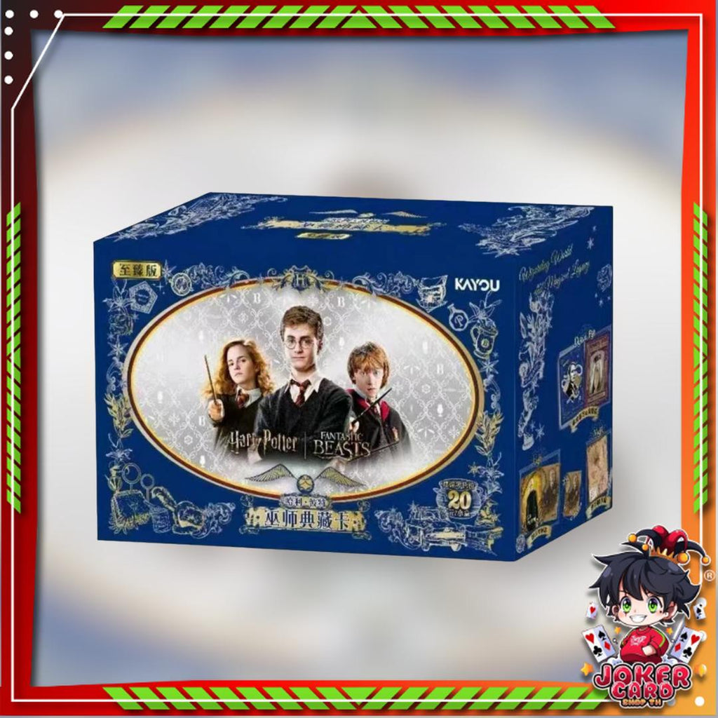 [ ยกกล่อง ] พร้อมส่ง! การ์ดสะสม KAYOU Harry Potter Fantastic Beasts Collection Trading Card 2025 ( 1 กล่อง มี 12 ซอง) (p3) (490g)