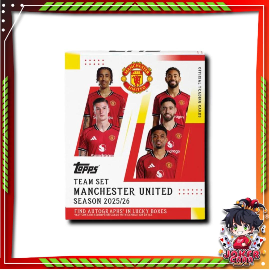 [ ยกกล่อง! ] 2025-26 Topps Manchester United Team Set (p3)