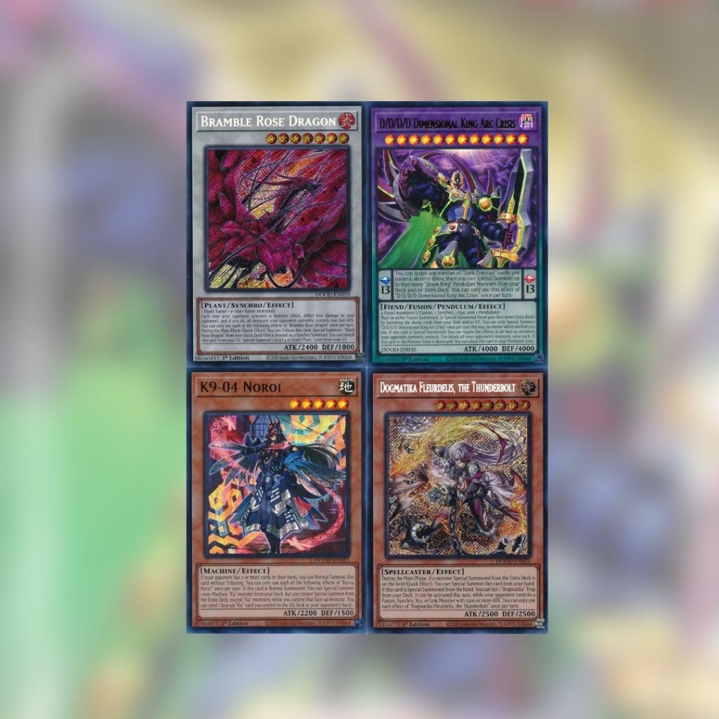 [ ยกกล่อง ] พร้อมส่ง!! การ์ดเกมยูกิโอ! Yu-Gi-Oh!  DOOM OF DIMENSIONS [DOOD]  (p3)(450g)