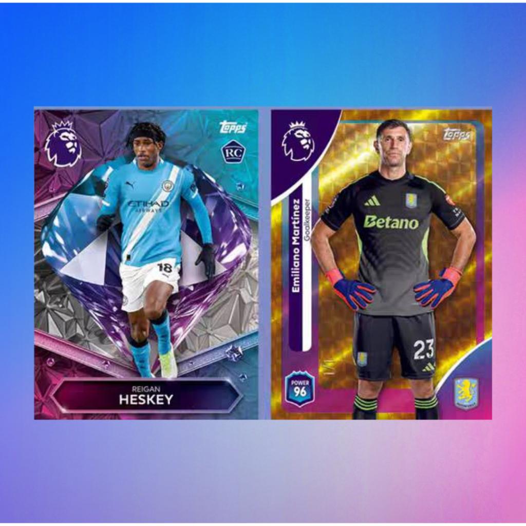 พร้อมส่ง! แยกซอง การ์ดสะสมฟุตบอล 2025-26 topps premier league debut edition (p3) (60g)