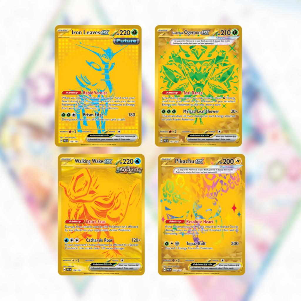 [ แยกซอง พร้อมส่ง! ] การ์ดเกมโปเกม่อน Pokémon TCG: Scarlet & Violet—Prismatic Evolutions Expansion Ver.English (p3) (40g)