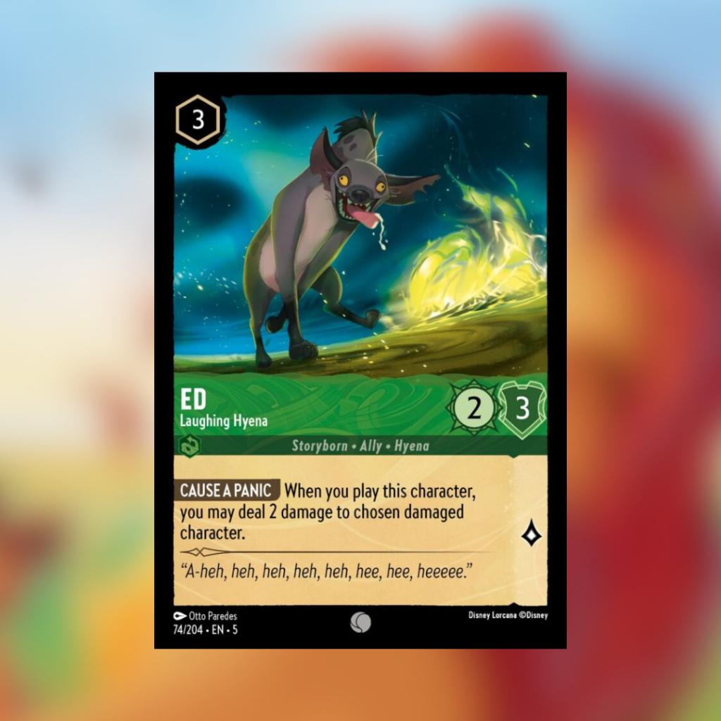 พร้อมส่ง!! Disney Lorcana : Shimmering Skies Emerald - Steel Starter Deck (p2)(230g)