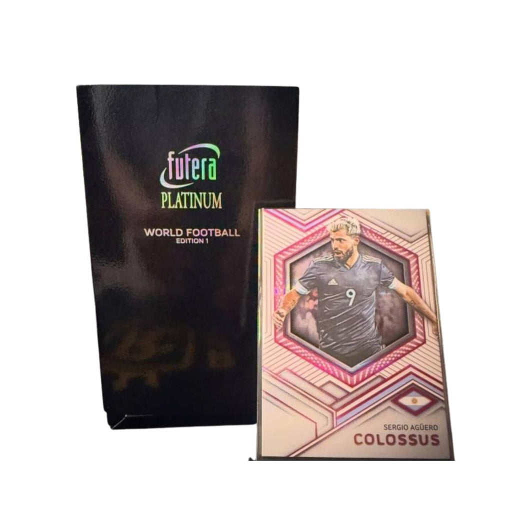 พร้อมส่ง! การ์ดฟุตบอล 2025/26 Futera World Football Platinum Edition 1 Hobby Box (p3) (230g)