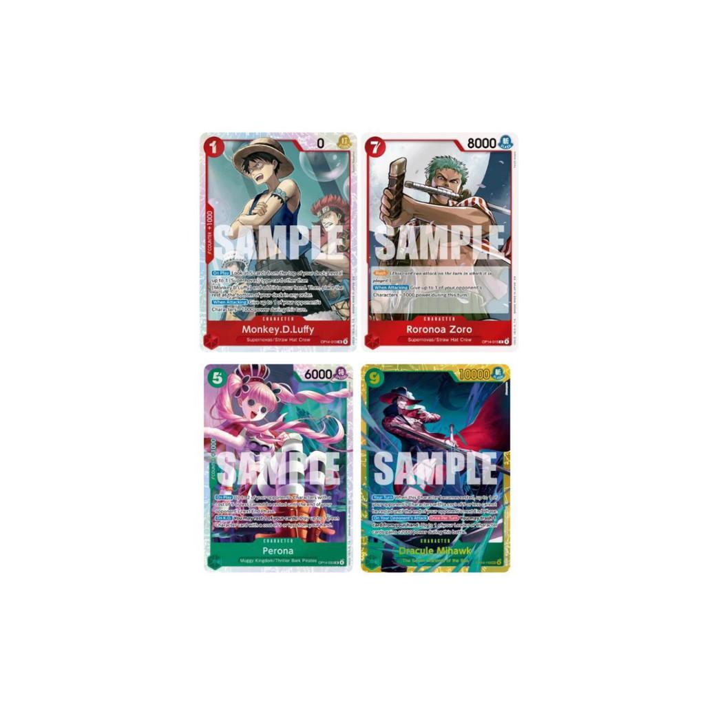 [ 1 ซอง ] พร้อมส่ง!! ONE PIECE Card Game :  THE AZURE SEA’S SEVEN [OP14-EB04] ver.English สินค้าใหม่ล่าสุด (p3) (70g)