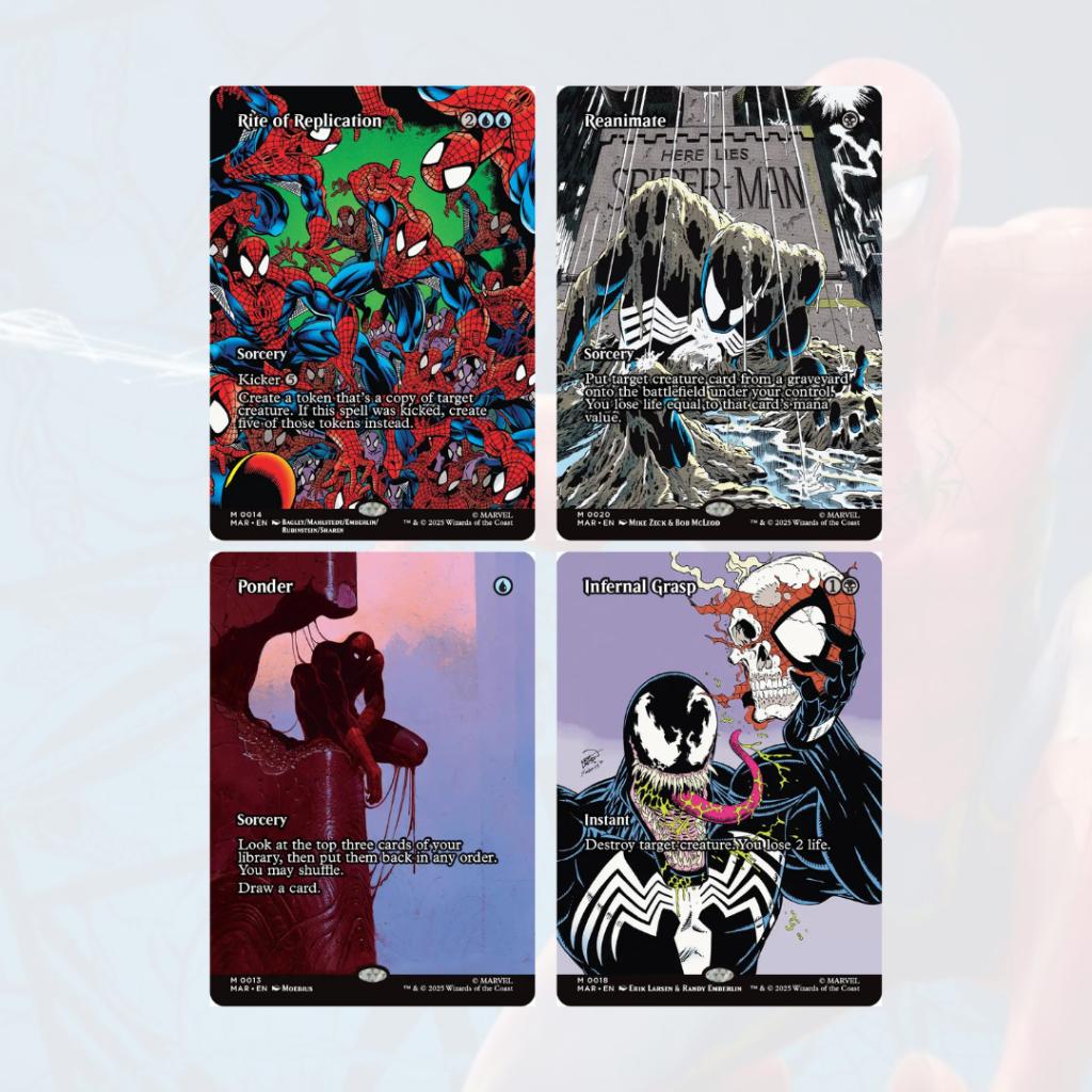 พร้อมส่ง! แยกซอง การ์ดเกม Magic: The Gathering | Marvel's Spider-Man Play Booster (p4)