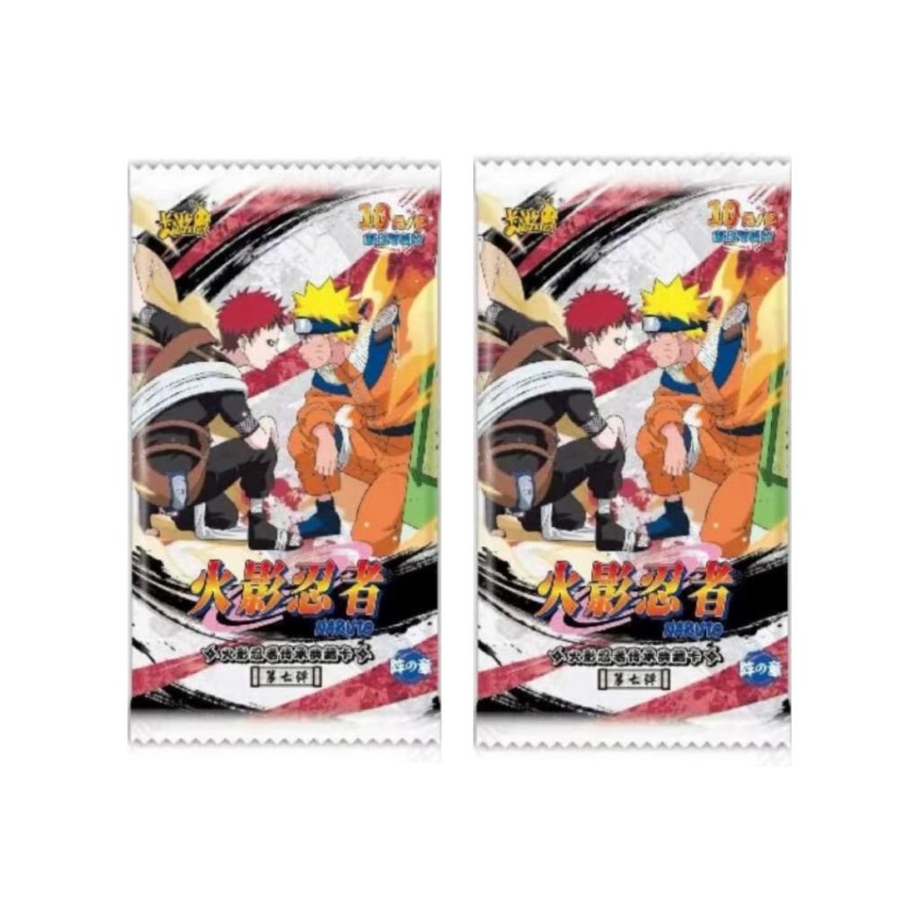 [ แยกซอง ] พร้อมส่ง !!กล่องการ์ดสะสม นารูโตะ นินจาจอมคาถา : Tier 4 Wave 7 Naruto Card Collection Kayou (p4) ( 100 G )