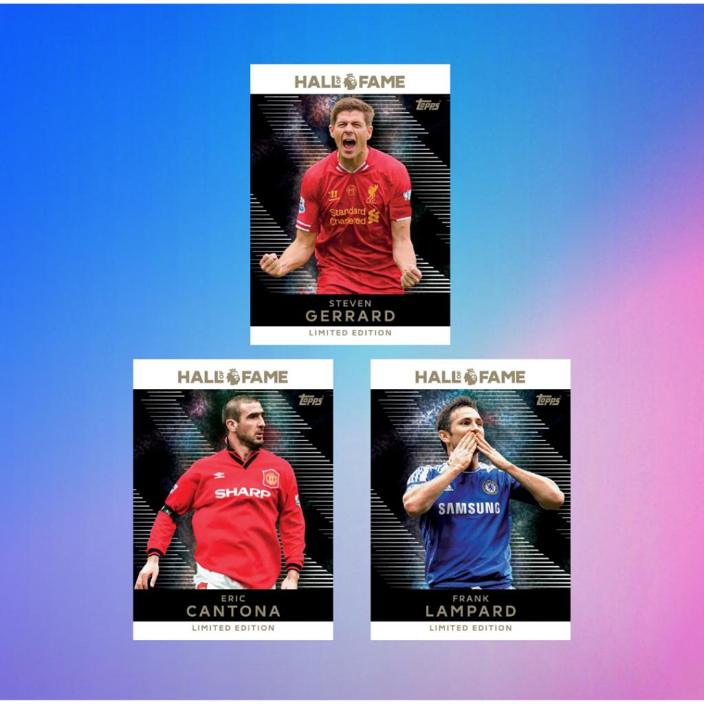 พร้อมส่ง!! การ์ดสะสมฟุตบอล Topps Premier League 2026 Super Tin - Hall of Fame Series #1 #2 #3 ใหม่ล่าสุด! (p4) ( 420 กรัม )
