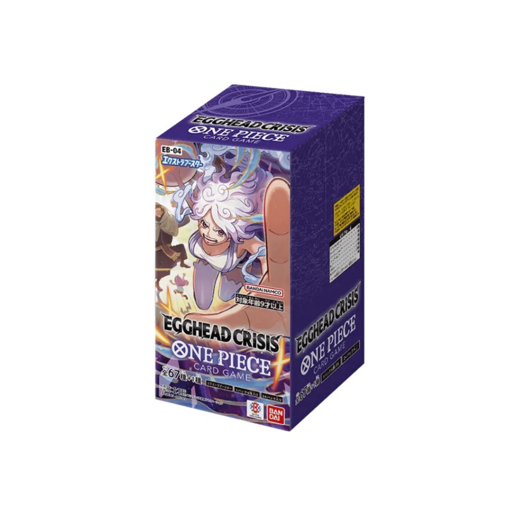 [ แยกซอง ] การ์ดเกมวันพีซ ชุดพิเศษ Extra Booster ONE PIECE Egghead Crisis [EB04] Bandai สินค้าใหม่ล่าสุด (p3) (80g)