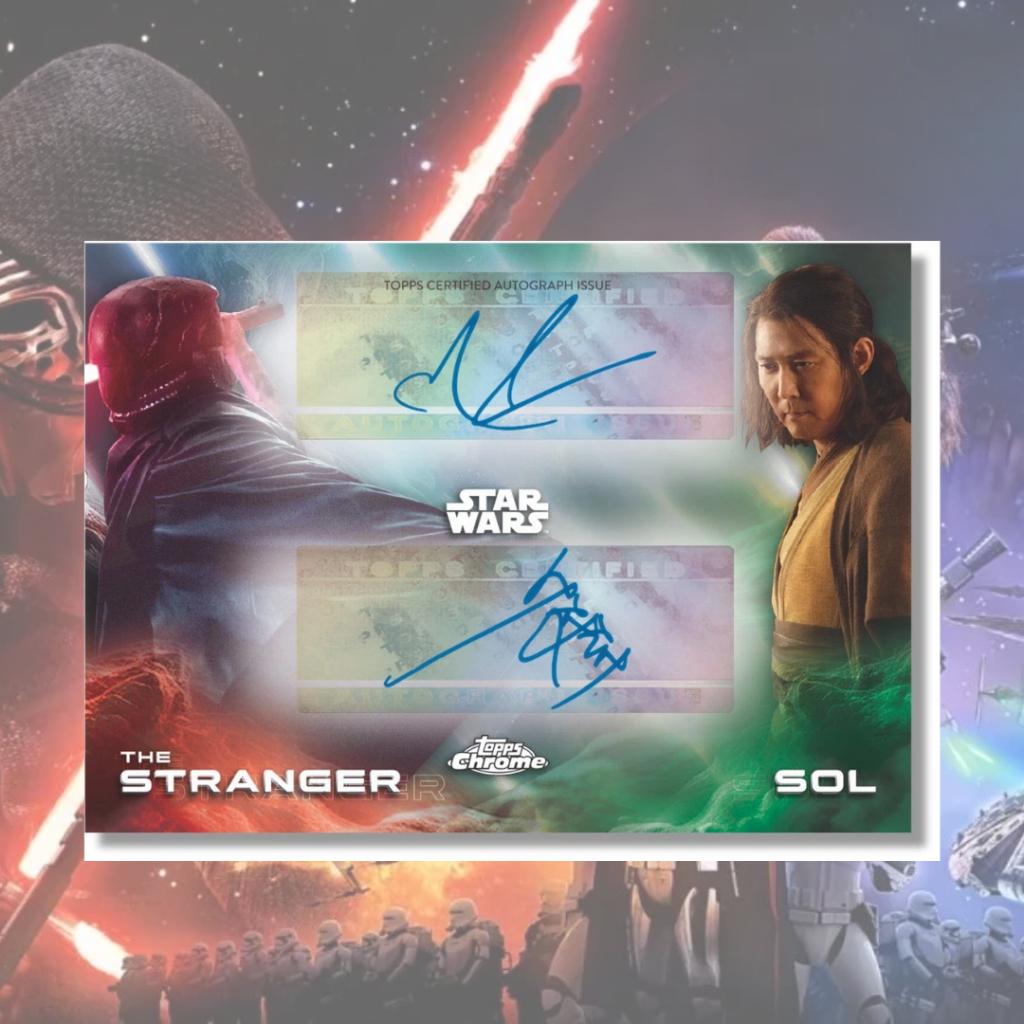[ ยกกล่อง ] พร้อมส่ง!! 2025 Topps Star Wars Chrome Value Blaster Box (p4) (260g)