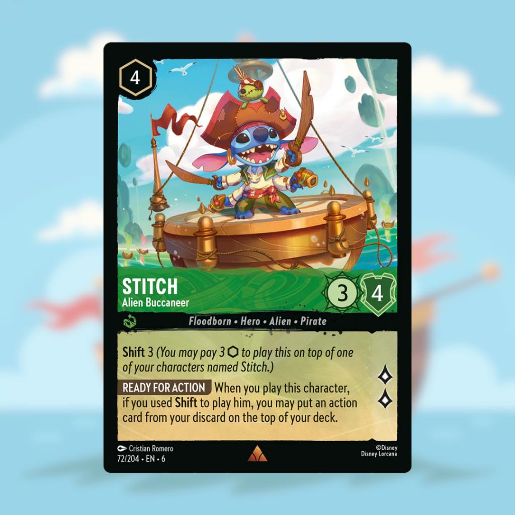 [ แยกซอง ] การ์ดสะสม Disney Lorcana : Azurite Sea Booster Pack พร้อมส่ง!!  (p3)(80g)