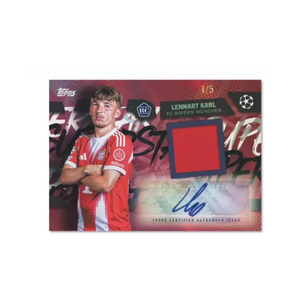 [ ยกกล่อง ] พร้อมส่ง!! 2025-26 Topps UEFA Club Competitions Soccer Hobby (p3)(500g)