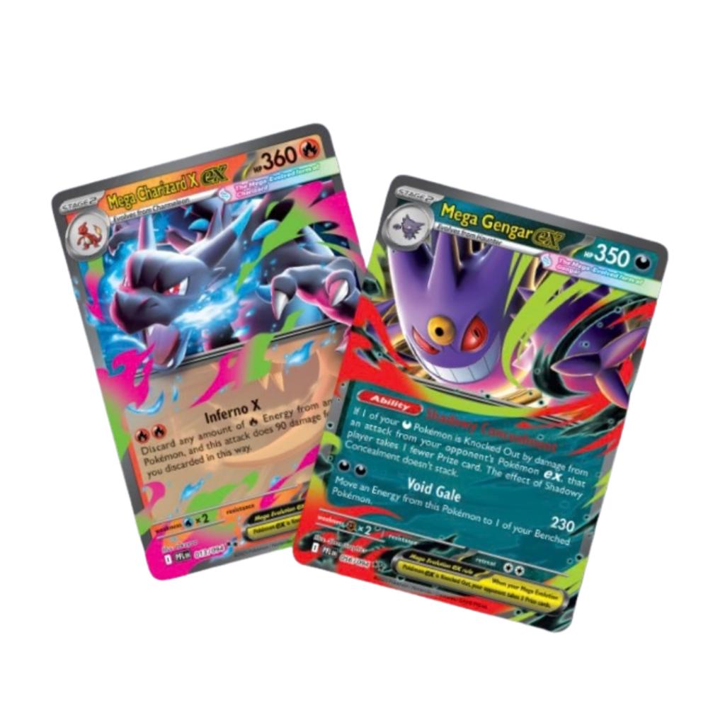 [ ยกกล่อง! ] Pokemon Ver.Eng Mega Evolution Phantasmal Flames Pokémon Center Elite Trainer Box (p3) ( 750g )