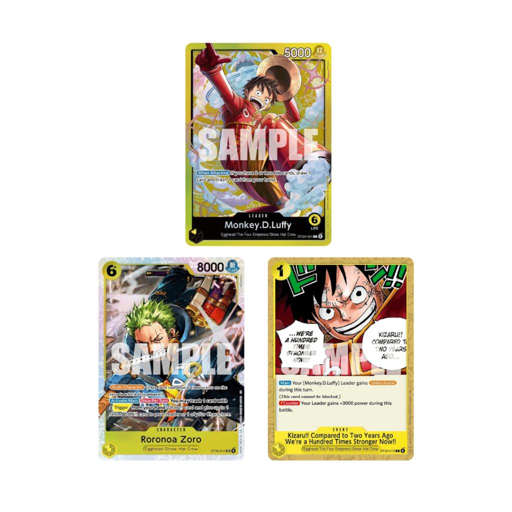 [ ยกกล่อง ] พร้อมส่ง!! ONE PIECE CARD GAME STARTER DECK -Egghead- [ST-29] Ver.English (p3) (280g)