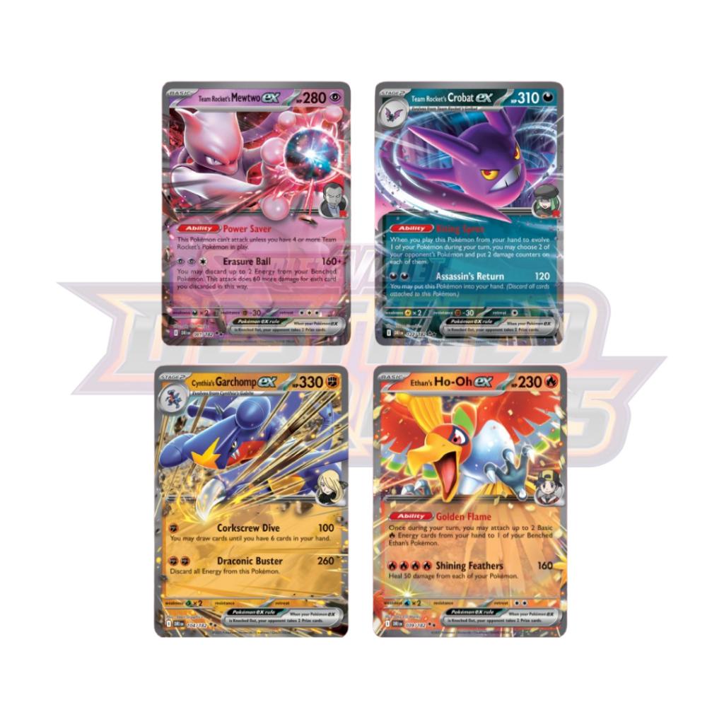 [ แยกซอง! ] พร้อมส่ง! การ์ดเกม Pokemon TCG Scarlet & Violet Destined Rivals Booster Bundle Box (p4)