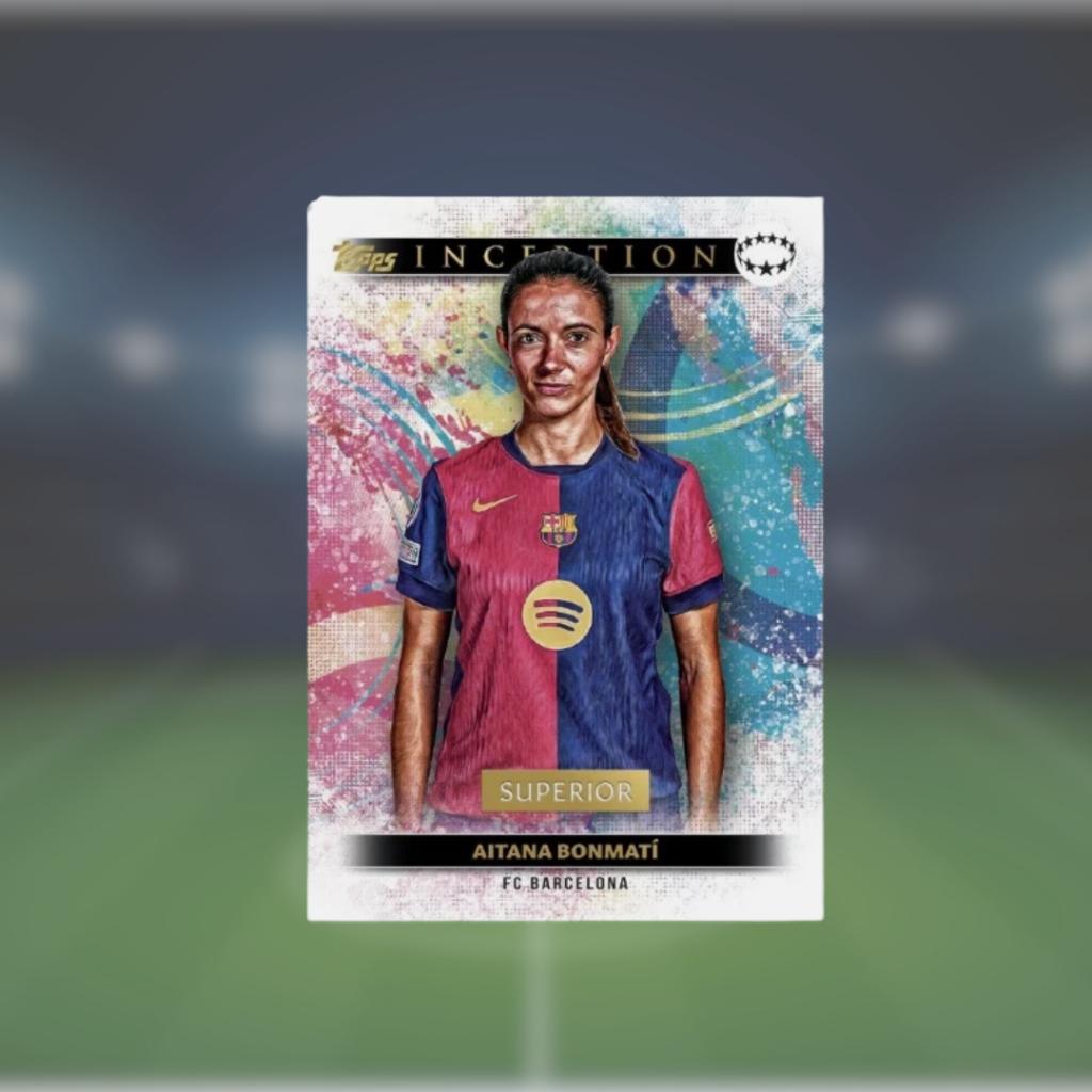 [ ยกกล่อง ] พร้อมส่ง! การ์ดสะสมฟุตบอล 2024-2025 Topps Inception UEFA Club Competitions - Hobby Box (p3) (120g)