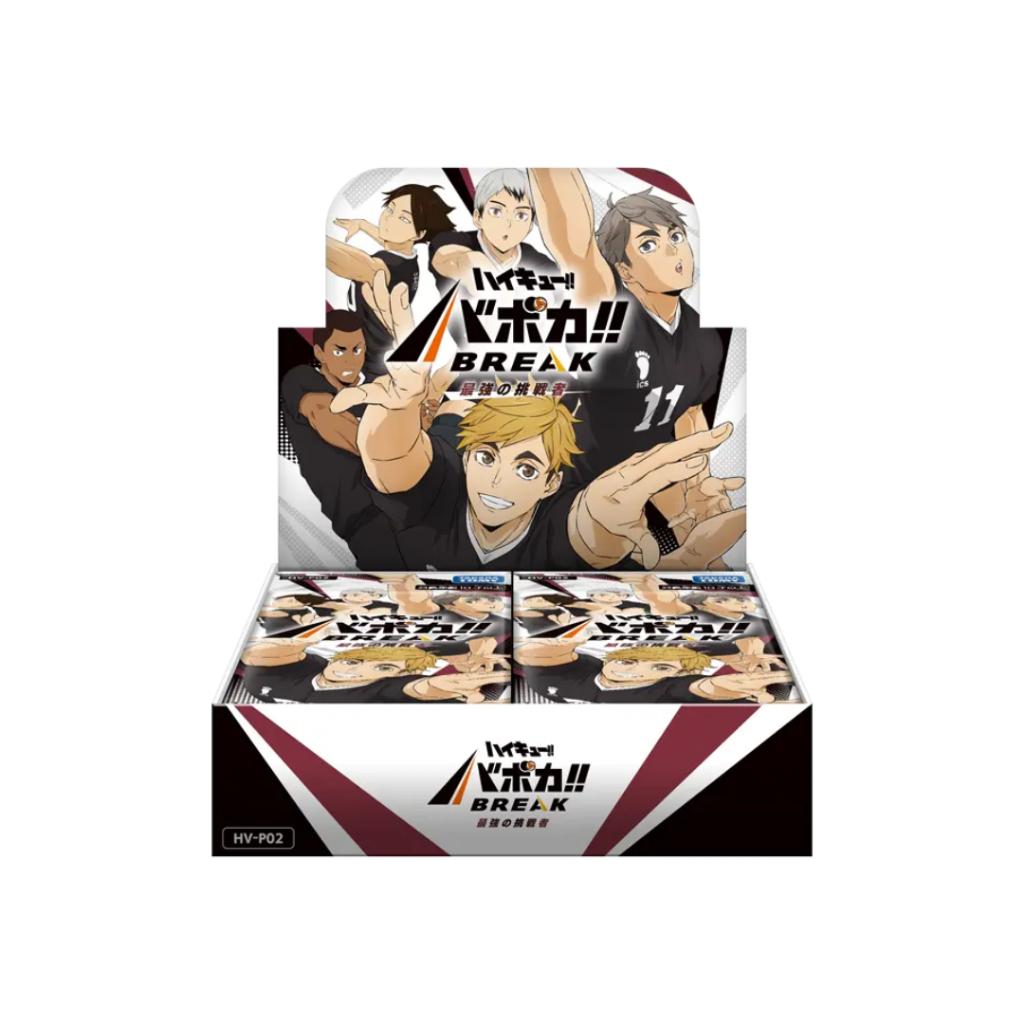 [ แยกซอง ] พร้อมส่ง!! Takara Tomy ( HV-P02 ) Haikyu!! Baboca BREAK Booster Box - The Strongest Challengers (p3)