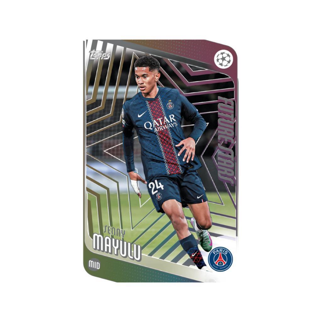 [ แยกซอง ] พร้อมส่ง!! 2025-26 Topps UEFA Club Competitions - Value Box (p3)(130g)