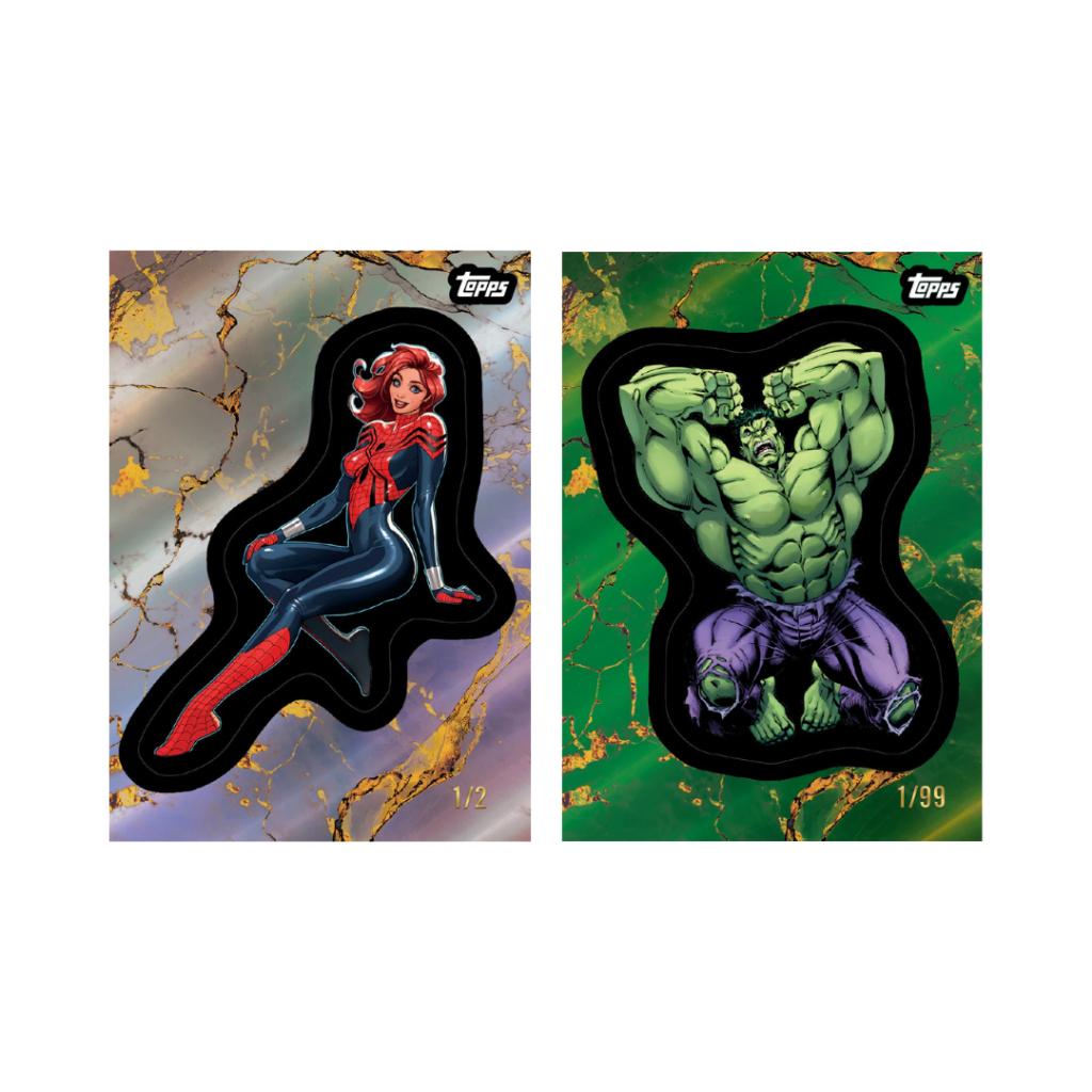 [ ยกกล่อง ] พร้อมส่ง!! 2025 Topps Marvel Comic Book Heroes 1975 Golden Anniversary - Hobby Box (p3)(300g)