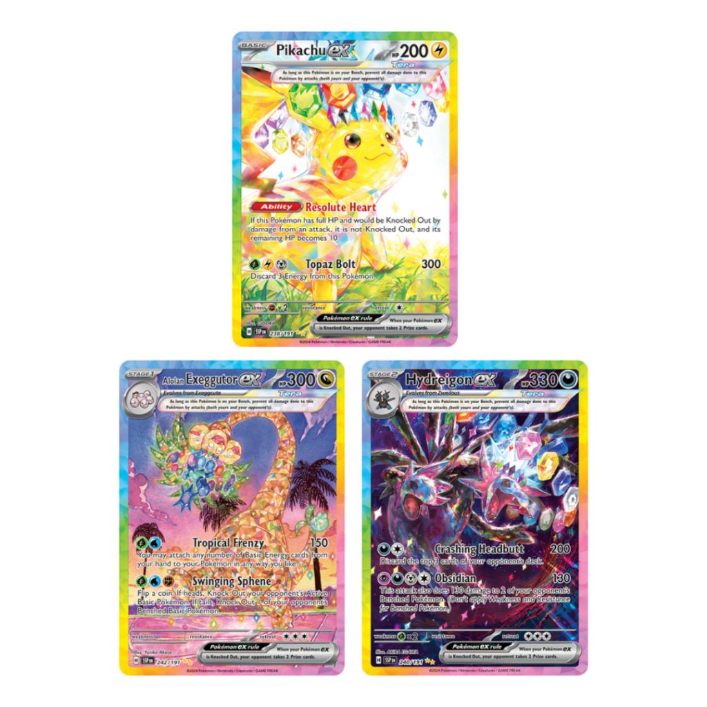 [ Pack ] พร้อมส่ง! การ์ดเกม Pokémon TCG Scarlet & Violet-Surging Sparks Booster pack Ver.Eng (p3) (40g)