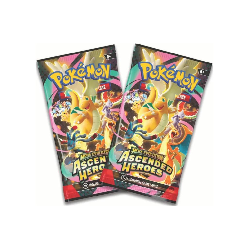 [ แยกแพ็ค ] พร้อมส่ง!! Pokémon TCG : Mega Evolution: Ascended Heroes Collection (p3) (230g)