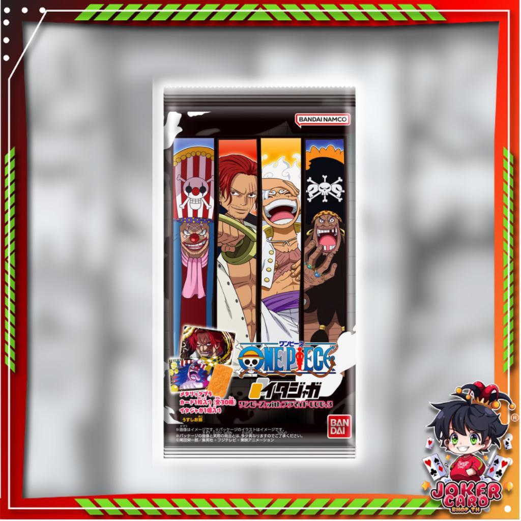 [ แยกซอง ] การ์ดสะสม One Piece : Itajaga One Piece with Pulamide Log.3 พร้อมส่ง!!  (p3)(70g)
